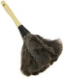 Ostrich Feather Duster 14" - Wood Handle, Single