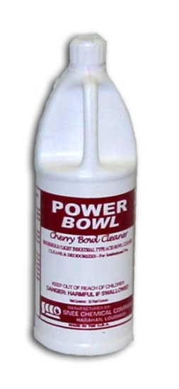 Cherry Bowl Cleaner, case of 12 quarts - Click Image to Close