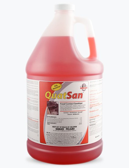 QuatSan- Laundry Disinfectant, Sanitizer, 5 gal pail - Click Image to Close