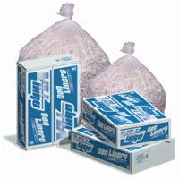Trash Bags  10-15 Gallon Clear HD Industrial Can Liners