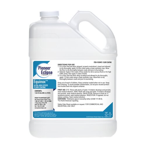 (image for) Equinox Ultra High Speed Floor Coating, 4 x 1.06 gal per case