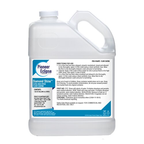 (image for) Diamond Shine Ultra High Speed Floor Coating, 4 x 1.06 gal per case
