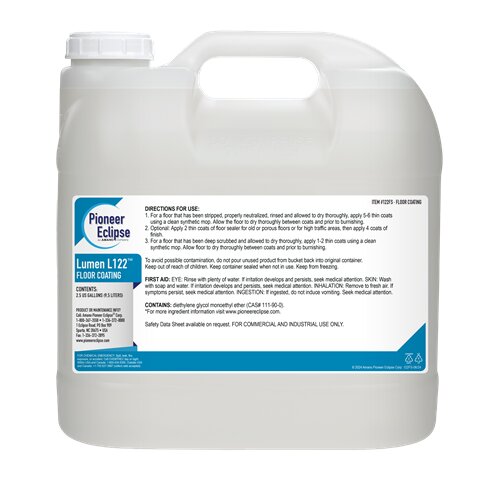 (image for) Lumen L122 Floor Coating/Sealer, 2 x 2.5 gal per case