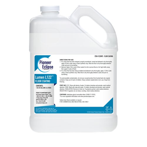 (image for) Lumen L122 Floor Coating/Sealer, 4 x 1.06 gal per case