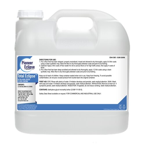 (image for) Total Eclipse Ultra High Speed Floor Coating, 2 x 2.5 gal per case
