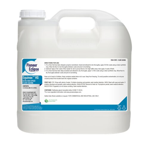 (image for) Equinox High Gloss Ultra High Speed Floor Coating, 2 x 2.5 gal per case