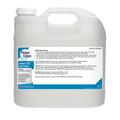(image for) Lumen L142 Floor Coating/Sealer, 2 x 2.5 gal per case