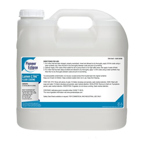 (image for) Lumen L144 Floor Coating/Sealer, 2 x 2.5 gal per case