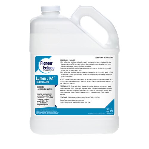 (image for) Lumen L144 Floor Coating/Sealer, 4 x 1.06 gal per case