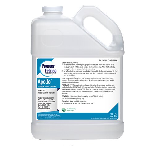 (image for) Apollo High Solids Premium Floor Coating, 4 x 1.06 gal per case
