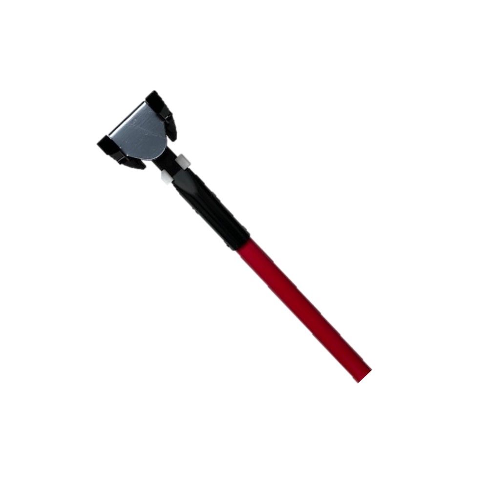 (image for) 5' RED Fiberglass Clip-On Dust Mop Handle, case of 12
