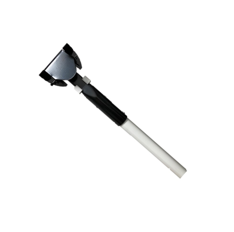 (image for) 5' WHITE Fiberglass Clip-On Dust Mop Handle, case of 12