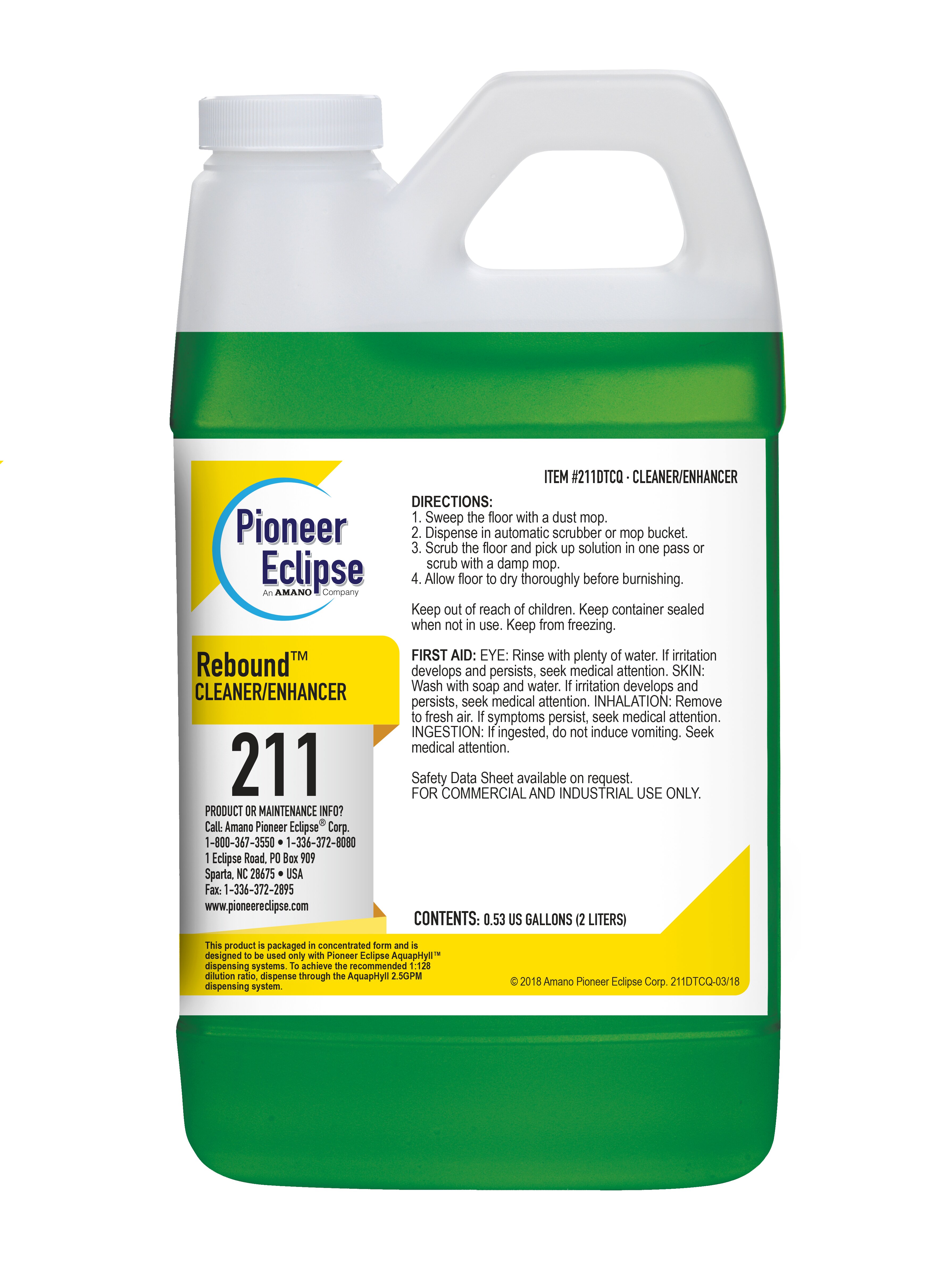 (image for) ReBound Floor Cleaner & Enhancer, 4 x .53 gal per case