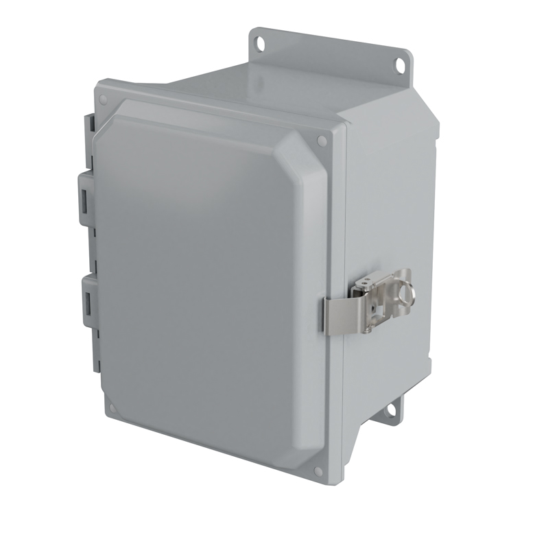 (image for) Lafferty Enclosure, Plastic, 8" x 6" x 4", Lock Top