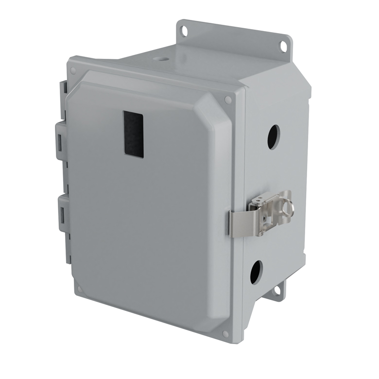 (image for) Lafferty Entryway Enclosure, Pre-Drilled, Plastic, 8" x 6" x 4", Lock Top