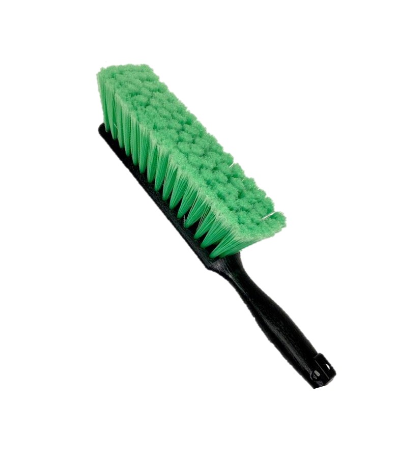 (image for) 8" Soft Flagged Green Fiber Counter Brush, case of 12