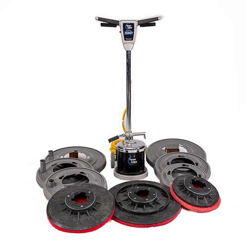 (image for) 17" Modular 175 RPM Floor Polisher Planetary Driver, Planetary Gear Shroud Dust Skirt