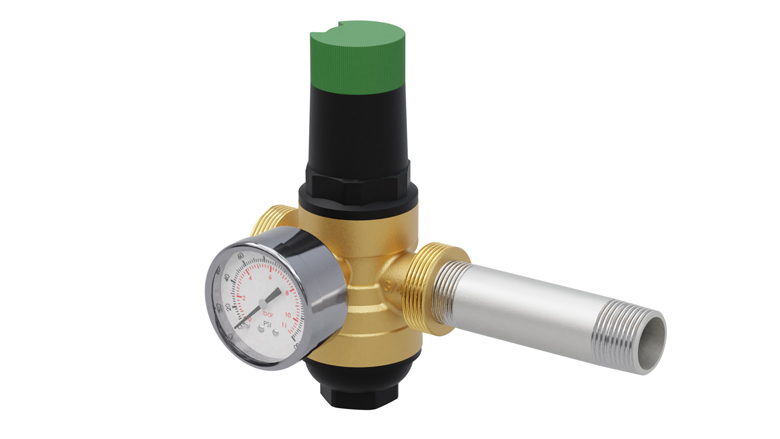 (image for) Lafferty Regulator, Water, 3/4" Inline W/ Gauge