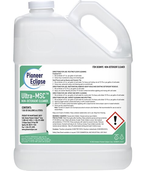 (image for) Ultra Non-Detergent Multi-Surface Cleaner w/2 - 1 oz, 4 x 1.06 gal per case