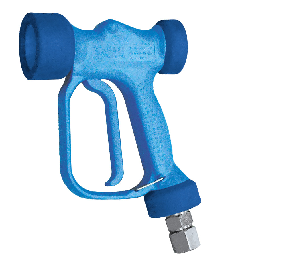 (image for) Lafferty Gun, 1/2", Blue, Medium Pressure Wash W/ Swivel (350 PSI MAX)