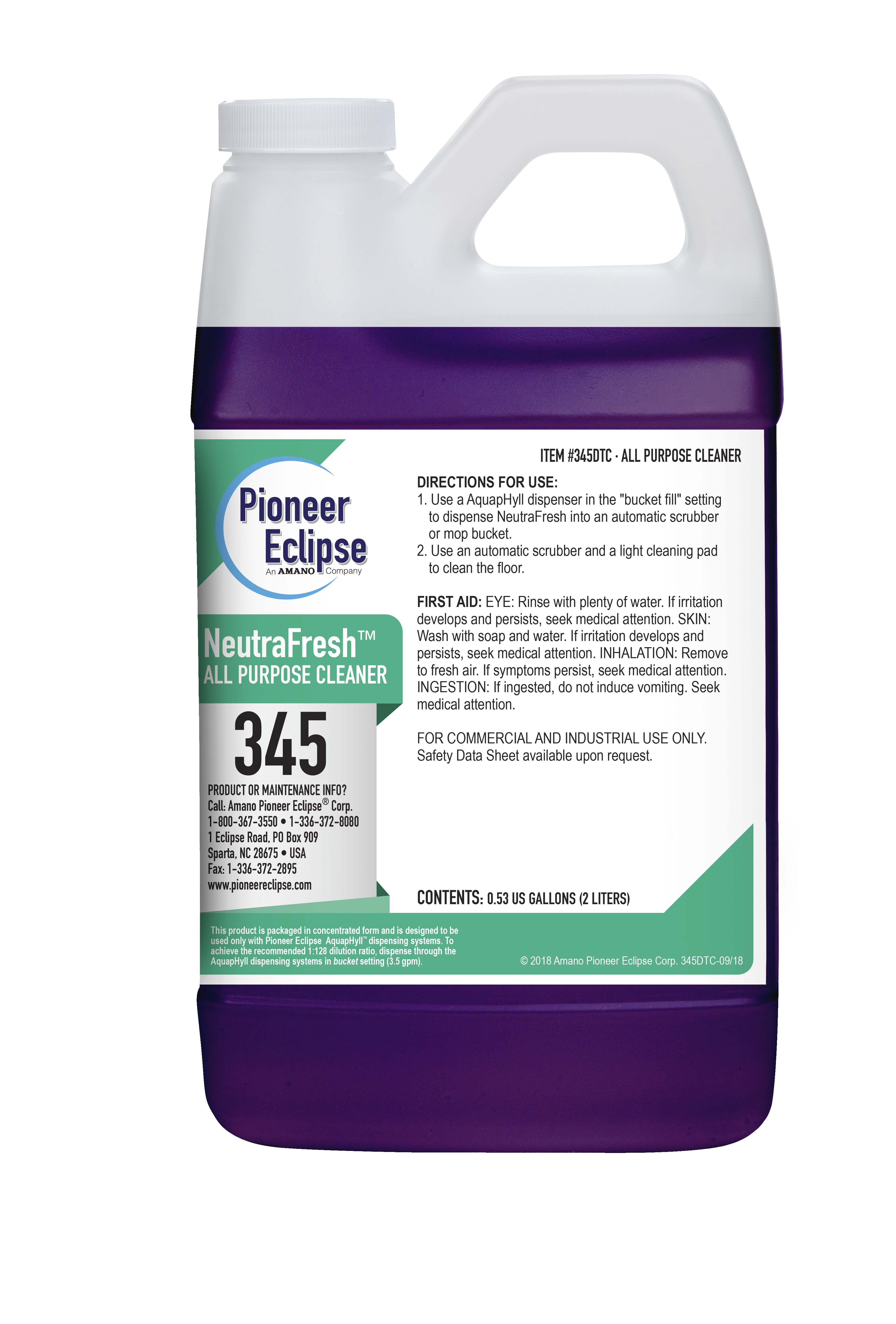 (image for) NeutraFresh All Purpose Cleaner, 4 x .53 gal per case