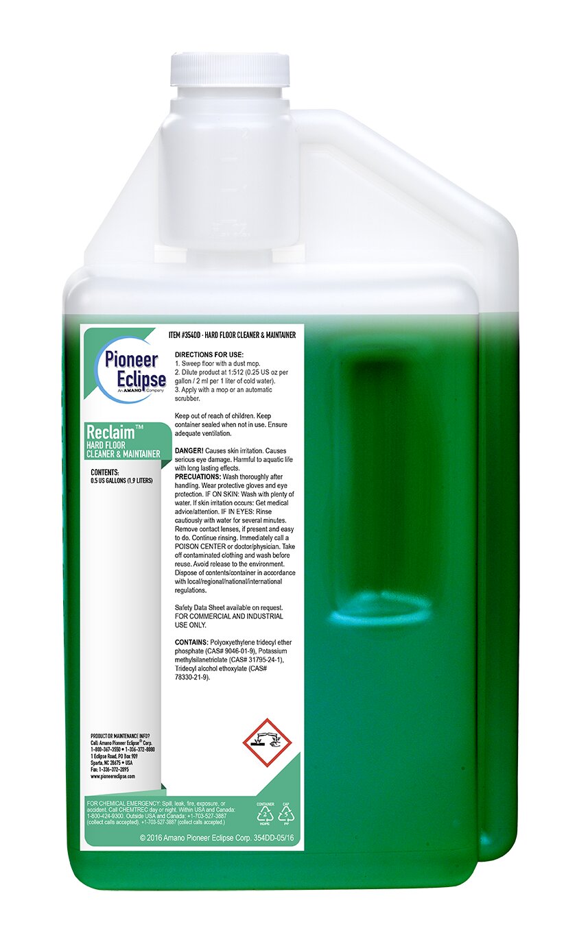 (image for) ReClaim Hard Floor Cleaner & Maintainer, 3 x 64 oz per case