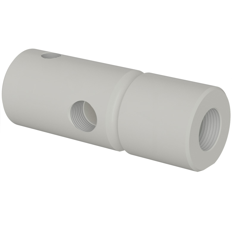 (image for) Lafferty Injector Body, PP, 1035HC, MS, 1/2" X 3/4"