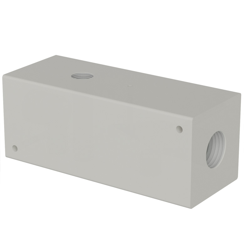 (image for) Lafferty 1/2" Injector Body, PPB, Acid W-25HC, 1 & 2-Way