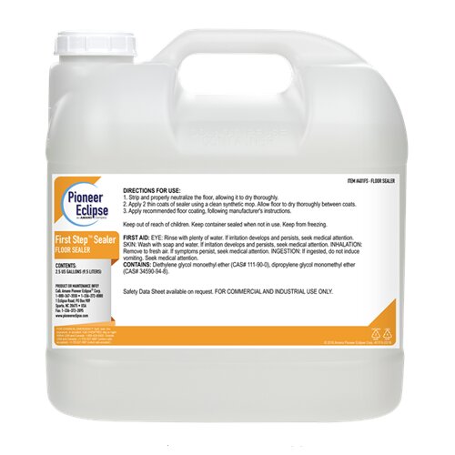 (image for) First Step Floor Sealer, 2 x 2.5 gal per case
