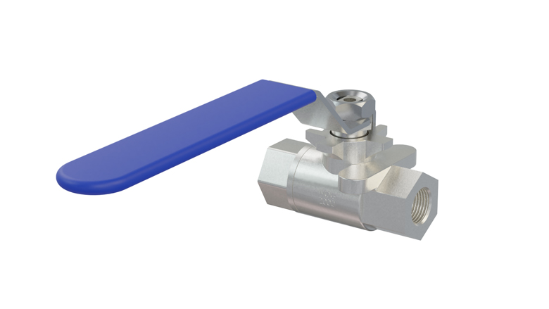 (image for) Lafferty Ball Valve, SS, 1/4" FF (2000PSI)