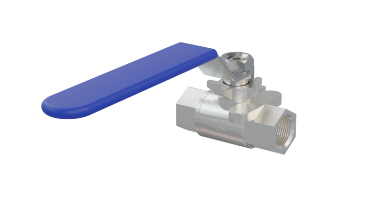 (image for) Lafferty Ball Valve, SS, 3/8" FF (2000PSI)