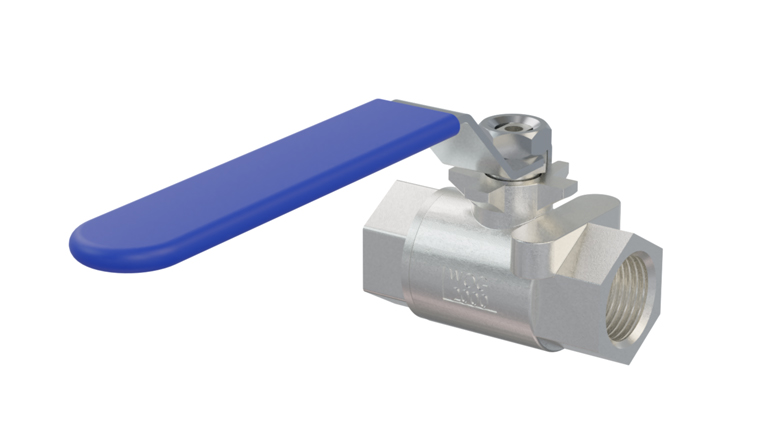 (image for) Lafferty Ball Valve, SS, 1/2" FF (2000PSI)