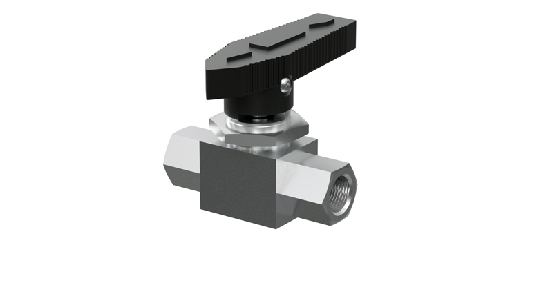 (image for) Lafferty Ball Valve, SS, 1/4" FF (6000PSI)