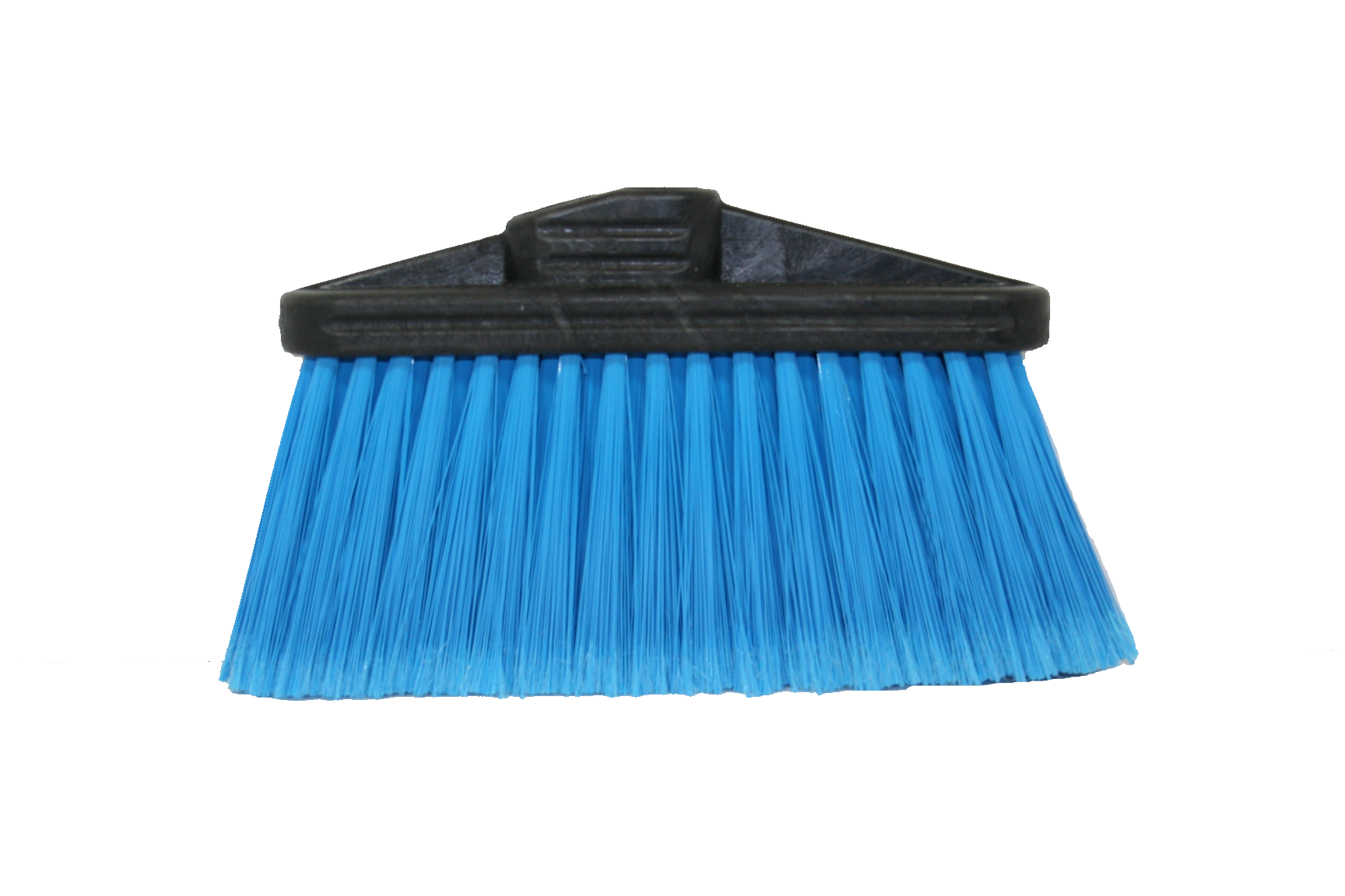 (image for) LIGHT SWEEP UPRIGHT BROOM - 4" TRIM BLUE - HEAD ONLY, CASE OF 12