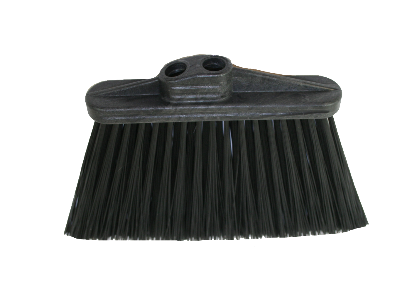 (image for) LIGHT SWEEP UPRIGHT BROOM STIFF - 5" TRIM BLACK - HEAD ONLY, CASE OF 12