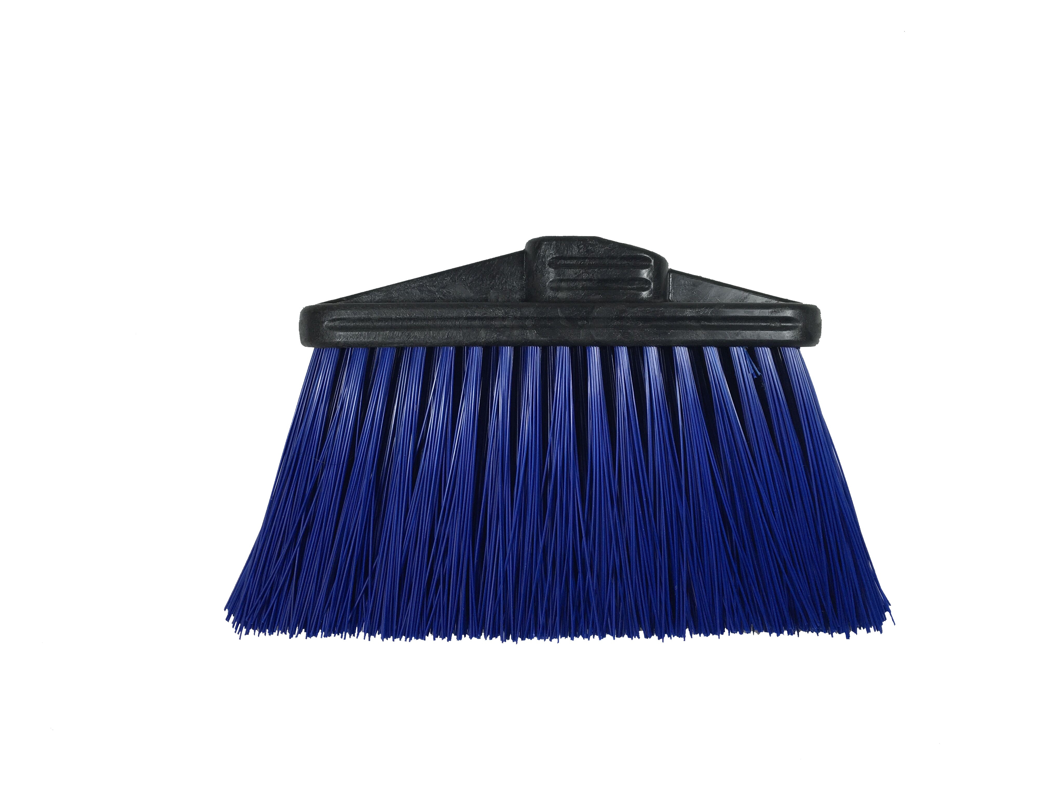 (image for) LIGHT SWEEP UPRIGHT BROOM STIFF - 5" TRIM BLUE - HEAD ONLY, CASE OF 12