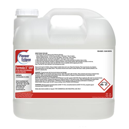 (image for) Formula X Floor Stripper, 2 x 2.5 gal per case