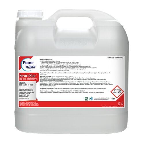 (image for) EnviroStar Low Odor Floor Stripper, 2 x 2.5 gal per case