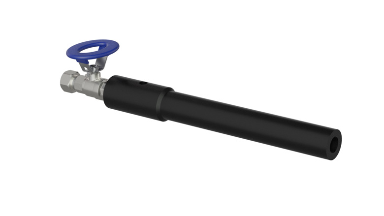 (image for) Lafferty Wand, PP, Airless Foam, PF316 W/ SS Ball Valve & GH Fitting