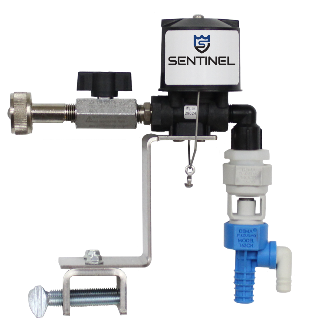 (image for) DEMA 540.23BT.ACID Sentinel Float Valve System, 4 GPM, Acid Resistant