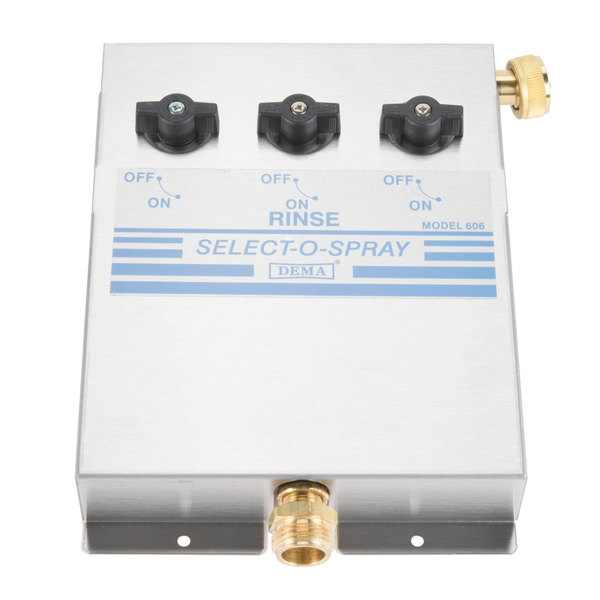 (image for) DEMA Select-O-Matic Spray Clean Dispenser, 2 Products and Fresh Water