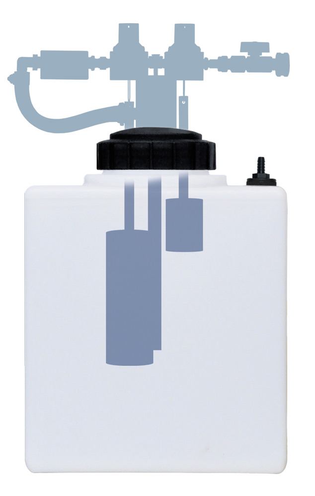 (image for) Lafferty Tank, 7 Gallon Level Master W/ Suction Stem