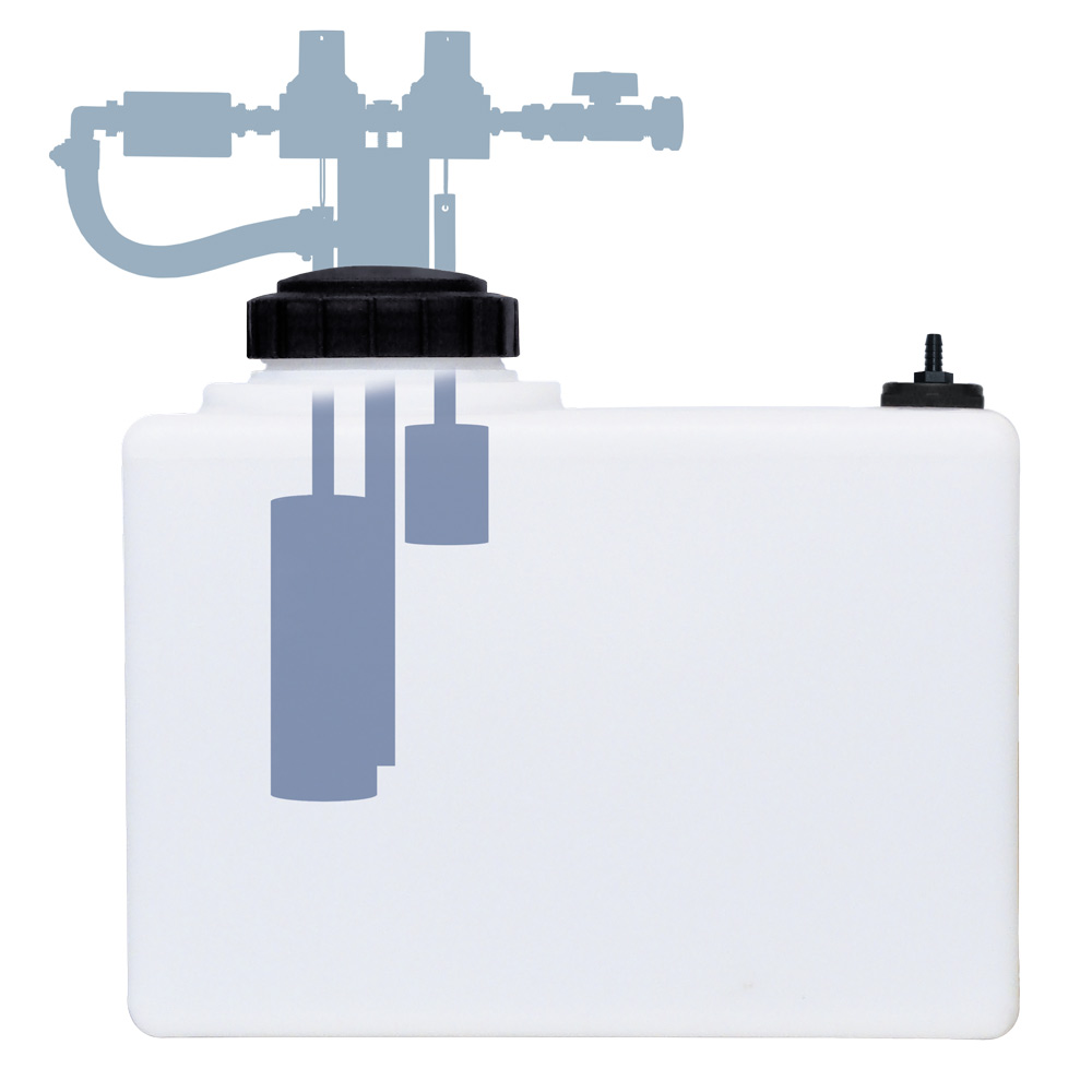 (image for) Lafferty Tank, 16 Gallon Level Master W/ Suction Stem