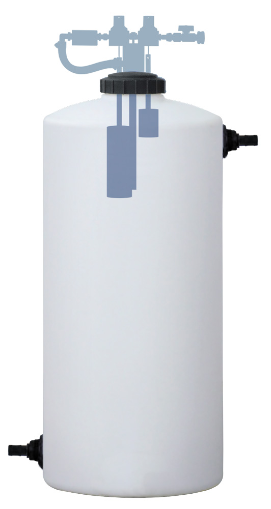 (image for) Lafferty Tank, 40 Gallon Level Master W/ Suction Stem