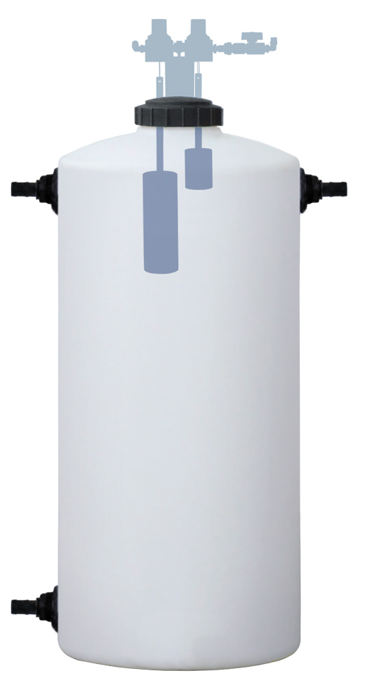 (image for) Lafferty Tank, 40 Gallon Air Level Master (Double Satellite)