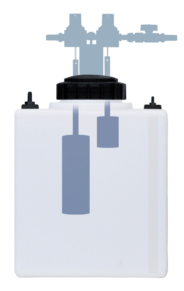 (image for) Lafferty Tank, 7 Gallon Water Level Master W/ Suction Stem