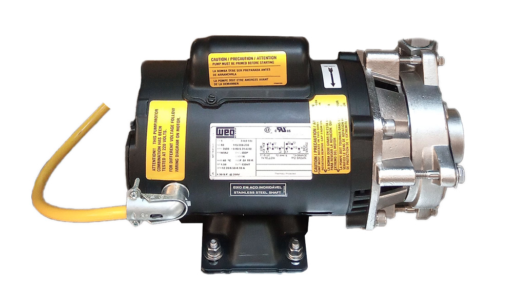 (image for) Lafferty Electric Pump, SS, 110V, 3/4HP, 10GPM @ 26PSI (MAX)