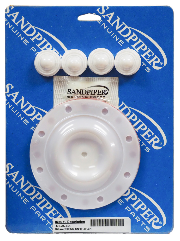 (image for) Lafferty Sandpiper Fluid Repair Kit For 1/2" Teflon Pump
