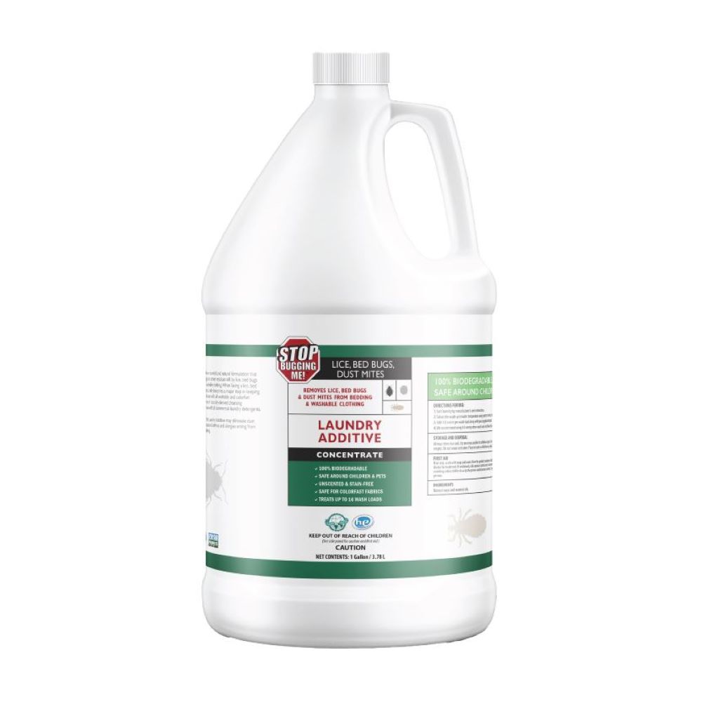(image for) Lice, Bed Bug, Dust Mite Laundry Additive Concentrate, case of 4 gal