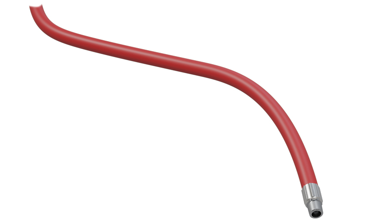 (image for) Lafferty Hose, Red, 1/2" x 75', 1/2" MPT (One End)